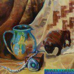 Honey Corbin, Buffalo Silver, oil, 23.5 X 27.5